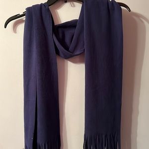 3/$20  Blue winter scarf , gently worn